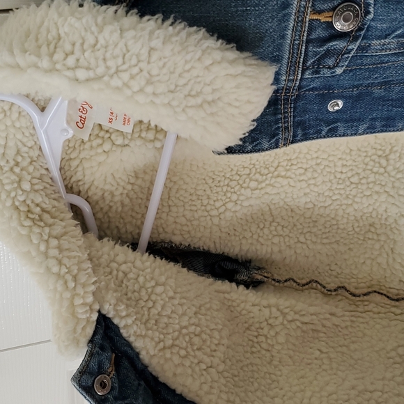 Cat and Jack Jean jacket size XS 4/5 - Picture 3 of 4